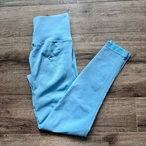 Amazon leggings size small colour blue